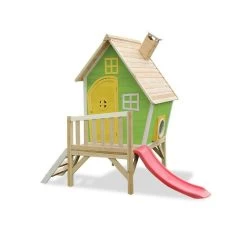 Maisonnette En Bois Exit Fantasia 300 Verte -Jouets D'extérieur 20356281 1