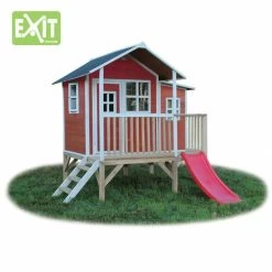Maisonnette En Bois Exit Loft 350 - Rouge