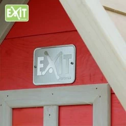 Maisonnette En Bois Exit Fantasia 300 Rouge -Jouets D'extérieur 20401478 2