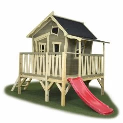 Maisonnette En Bois Exit Crooky 350 Grise