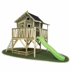 Maisonnette En Bois Exit Crooky 550 Grise