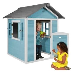 Maisonnette Lodge Bleue -Jouets D'extérieur 20413703 4