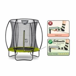 Trampoline Exit Silhouette 183cm Vert -Jouets D'extérieur 20429030 3