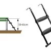 échelle De Trampoline Exit Pour Hauteur De Cadre De 50 à 65 Cm -Jouets D'extérieur 20429033