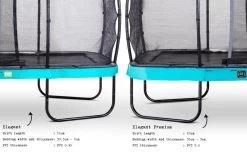 Exit Elegant Rect. 244x427 + Filet De Sécurité Economy Bleue -Jouets D'extérieur 20429091 3