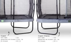 Exit Elegant Rect. 244x427 + Filet De Sécurité Gris Economy 17 Exit Elegant Rect. 244x427 + Filet De Sécurité Gris Economy -Jouets D'extérieur 20429092 3