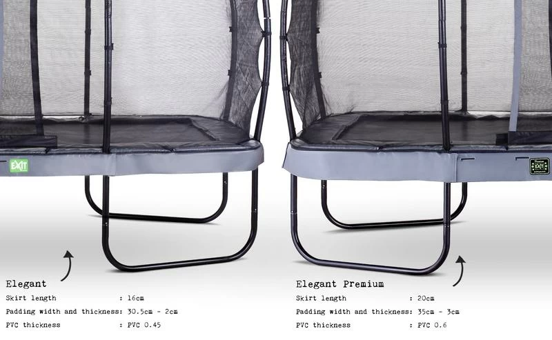 Exit Elegant Rect. 244x427 + Filet De Sécurité Gris Economy 6 Exit Elegant Rect. 244x427 + Filet De Sécurité Gris Economy – Image 4