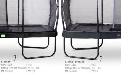 Exit Elegant Rect. 244x427 + Filet De Sécurité Economy Noire -Jouets D'extérieur 20429094 3