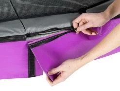 Exit Elegante Prem Rect. 244x427 + Filet De Sécurité Deluxe Violet -Jouets D'extérieur 20429124 2