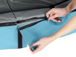 Exit Elegante Prem Rect. 244x427 + Filet De Sécurité Deluxe Bleu -Jouets D'extérieur 20429126 2