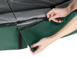 Exit Elegante Prem Rect. 244x427 + Filet De Sécurité Deluxe Vert -Jouets D'extérieur 20429128 2