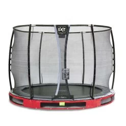 Trampoline Enterré Premium Exit 305 Cm Rouge + Filet Deluxe -Jouets D'extérieur 20438551 4