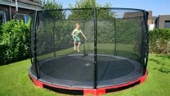 Trampoline Enterré Premium Exit 427cm Rouge + Filet Deluxe -Jouets D'extérieur 20438553 2