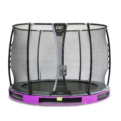 Trampoline Enterré Premium Exit 305 Cm Mauve + Filet Deluxe -Jouets D'extérieur 20438556 1