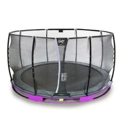 Trampoline Enterré Premium Exit 427cm Mauve + Filet Deluxe -Jouets D'extérieur 20438558 11