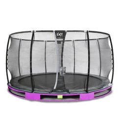 Trampoline Enterré Premium Exit 427cm Mauve + Filet Deluxe -Jouets D'extérieur 20438558 4