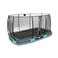 Trampoline Enterré Elegant Exit 244x427cm Bleu + Filet -Jouets D'extérieur 20438643 12