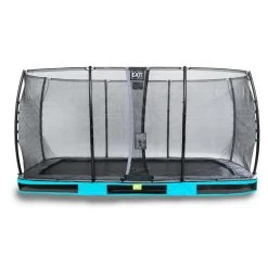 Trampoline Enterré Elegant Exit 244x427cm Bleu + Filet -Jouets D'extérieur 20438643 16
