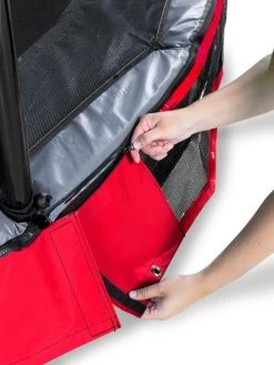 Trampoline Enterré Elegant Exit 214x366cm Rouge + Filet -Jouets D'extérieur 20438647 3