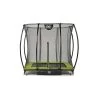 Trampoline Enterré Silhouette 153x214cm Avec Filet Vert -Jouets D'extérieur 20486894
