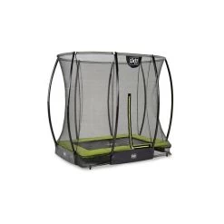 Trampoline Enterré Silhouette 153x214cm Avec Filet Vert -Jouets D'extérieur 20486894 1