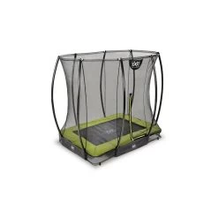 Trampoline Enterré Silhouette 153x214cm Avec Filet Vert -Jouets D'extérieur 20486894 2
