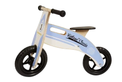 Draisienne En Bois Style Vintage Bleue -Jouets D'extérieur 20487783 2