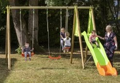 Portique Bois/métal Techwood 2,30 M - Optima -Jouets D'extérieur 20494292 4