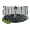 Trampoline Enterré Dynamic Exit 427cm Noir + Filet De Sécurité
