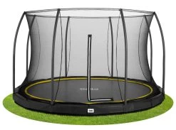 Salta Comfort Edition Ground - 366cm - Rond Noir