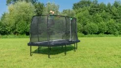 Trampoline Exit Allure Classic 214x366cm - Noir -Jouets D'extérieur 205360522028829
