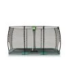 Trampoline Enterré Exit Allure Classic 214x366cm - Vert