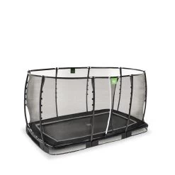 Trampoline Enterré Exit Allure Premium 214x366cm - Noir -Jouets D'extérieur 205360662028229
