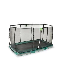 Trampoline Enterré Exit Allure Premium 214x366cm - Vert