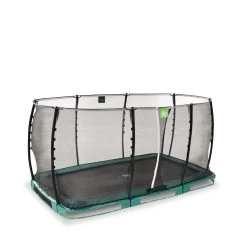Trampoline Enterré Exit Allure Classic 244x427cm - Vert -Jouets D'extérieur 205360692028229