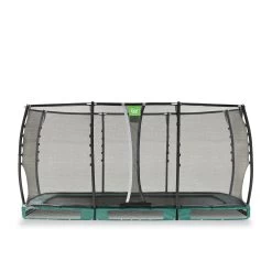 Trampoline Enterré Exit Allure Premium 244x427cm - Vert