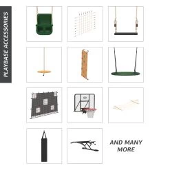 Trapèze En Bois Berg Playbase -Jouets D'extérieur 20543282 8