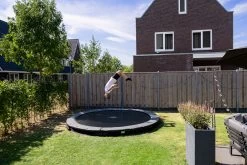 Trampoline Enterré Exit Elegant Sports ø305cm - Noir -Jouets D'extérieur 20562578 6