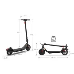 Sharp Ks1aeub - Trottinette Electrique -Jouets D'extérieur KS1A B dimensions